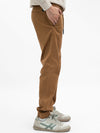 ELASTIC JOG PANT - CAMEL