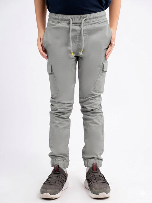 Boys Field Flex Cargo Pant - Light Grey