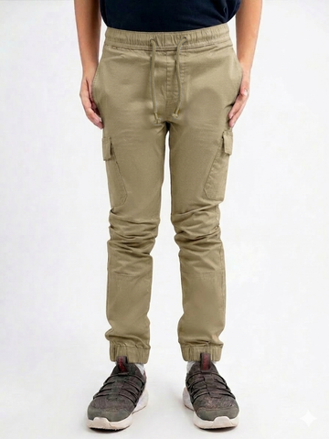 Boys Field Flex Cargo Pant - Beige