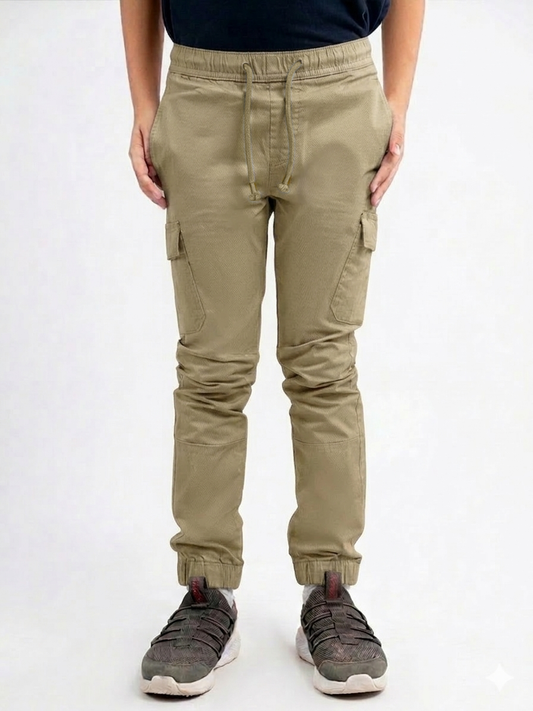 Boys Field Flex Cargo Pant - Beige