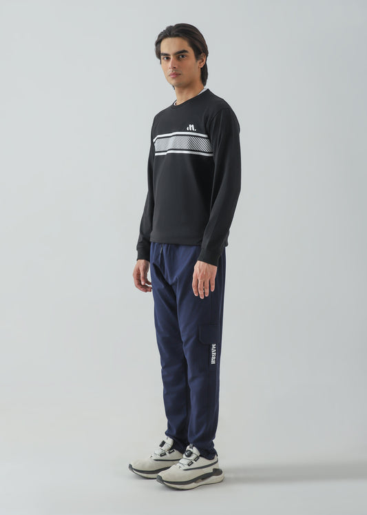 Black Horizon Crew Neck