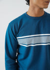 Light Blue Horizon Crew Neck