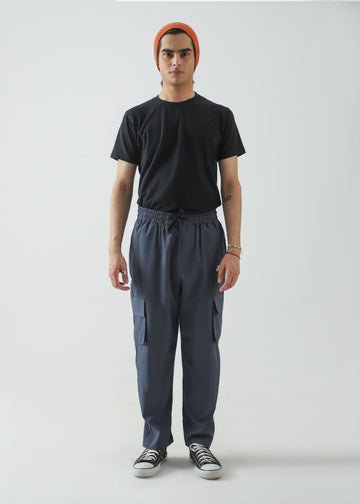 Light Blue Cargo Trouser