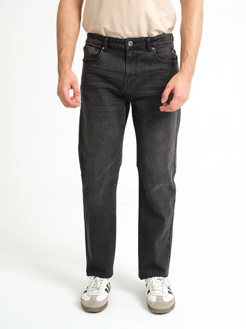 MIRAGE STRAIGHT FIT PANT (Black)
