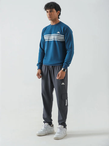 Light Blue Horizon Crew Neck