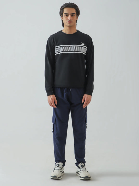 Black Horizon Crew Neck