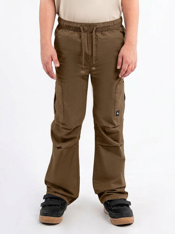 Boys Loose Cargo Pant - Camel