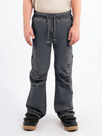 Boys Loose Cargo Pant - Grey